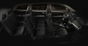 An interior view of the 2019 Dodge Journey available in Wichita, KS