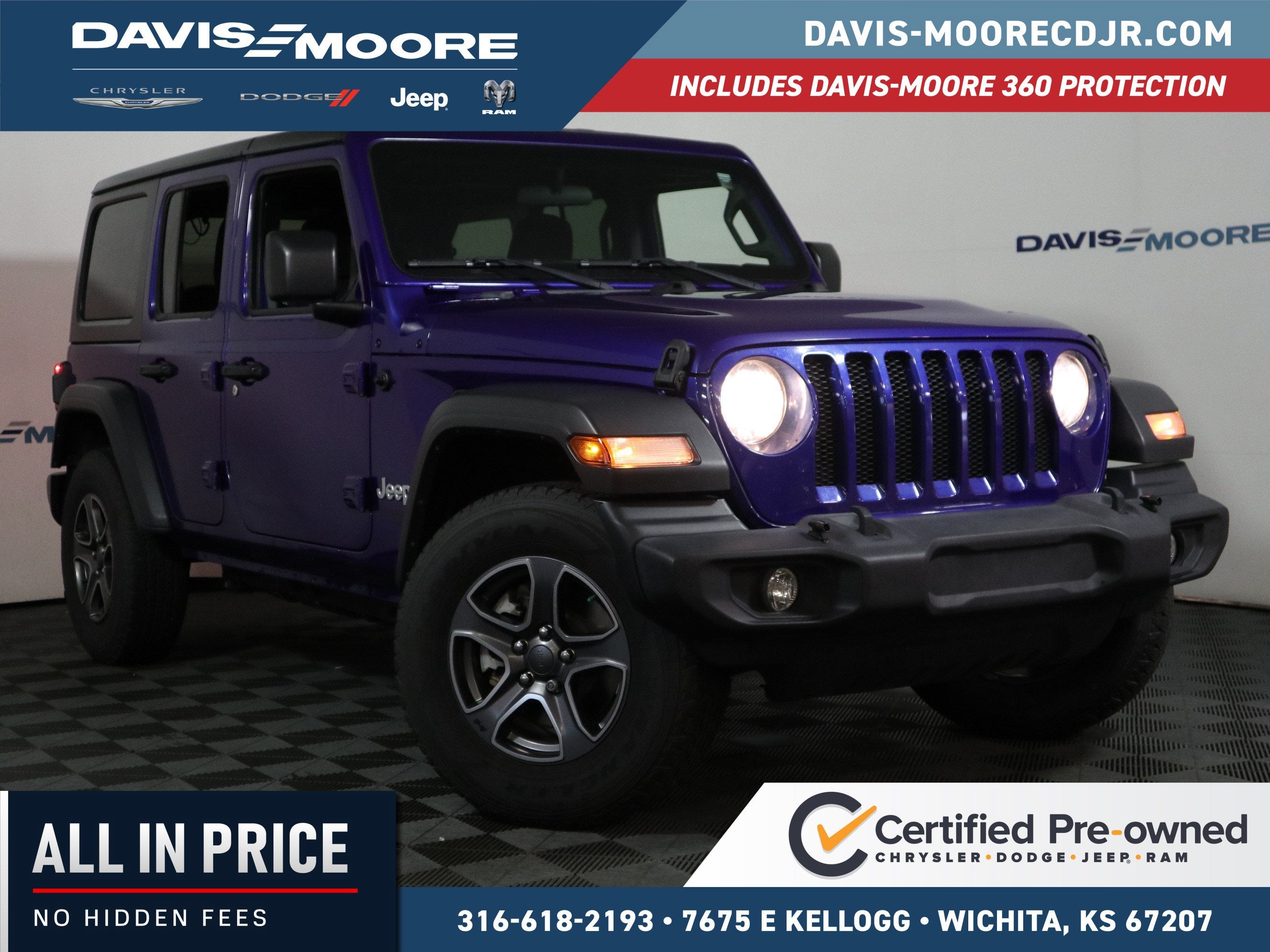 2018 Jeep Wrangler Unlimited Sport S 4x4