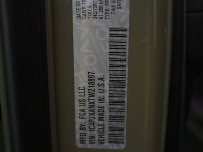 2026 Jeep Wrangler Sport S 4x4