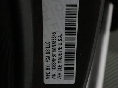 2021 RAM 1500 Big Horn Quad Cab 4x4