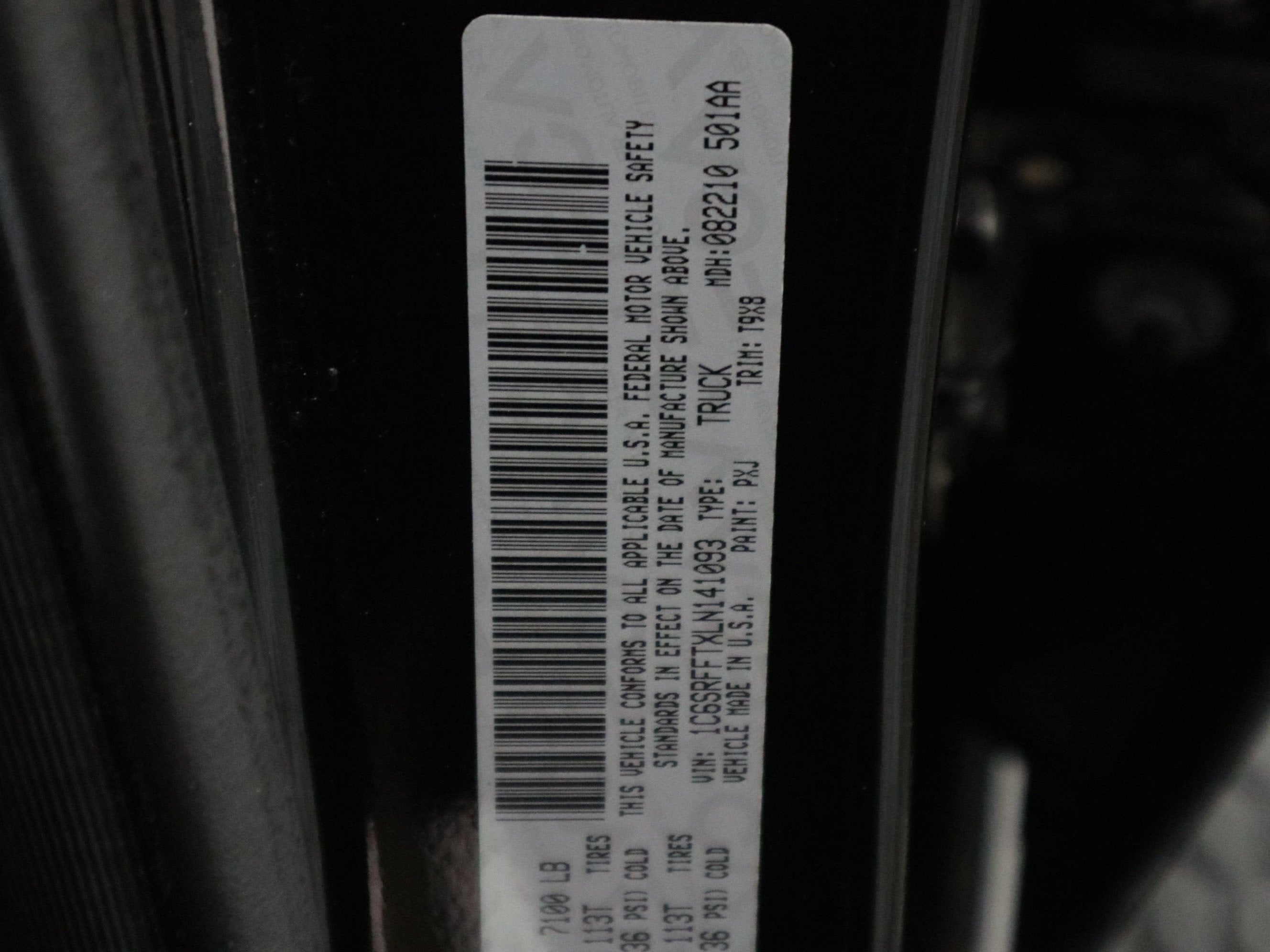 2020 RAM 1500 Big Horn Crew Cab 4x4