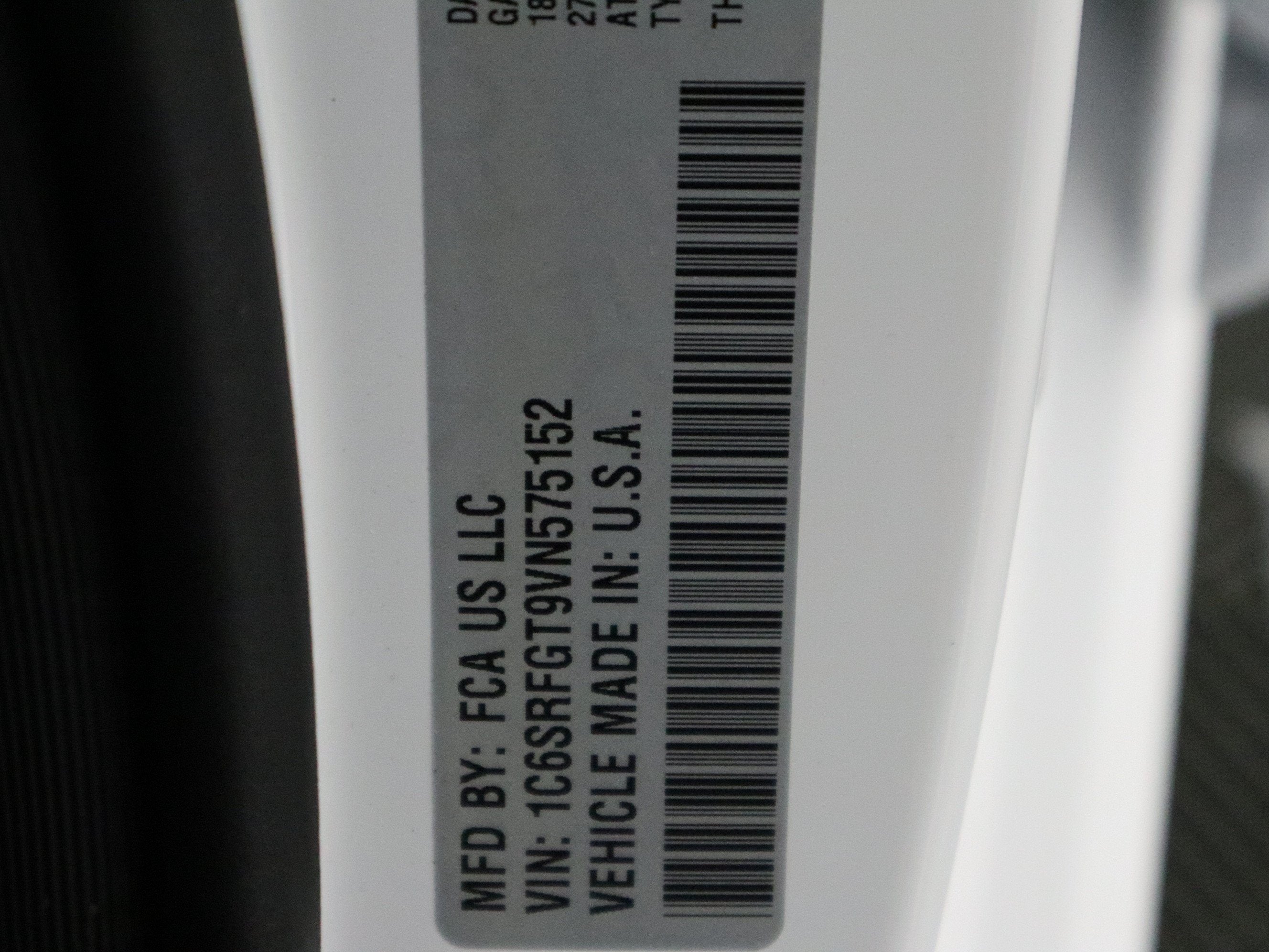 2027 RAM 1500 Tradesman Crew Cab 4x4