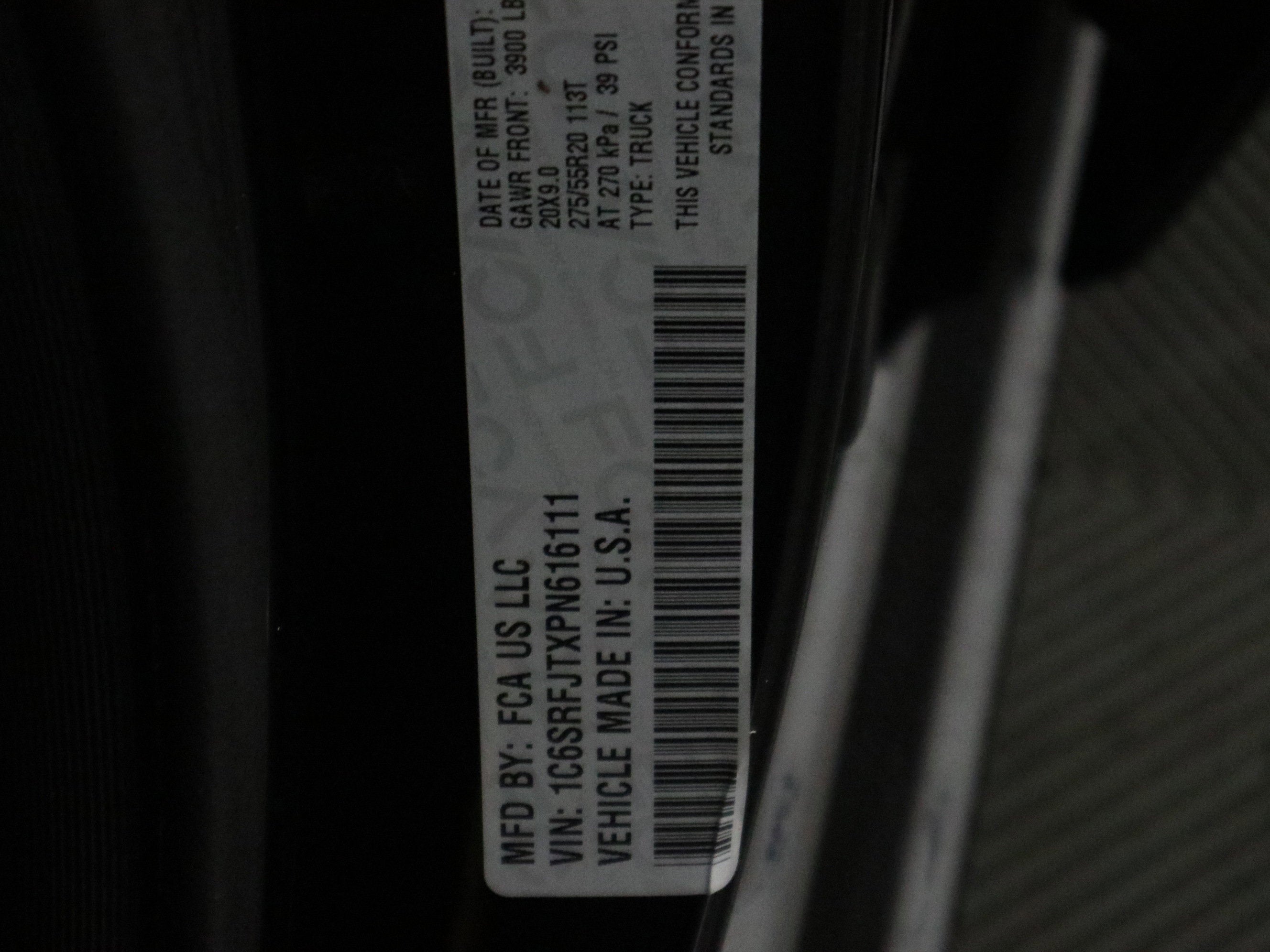 2023 RAM 1500 Laramie Crew Cab 4x4