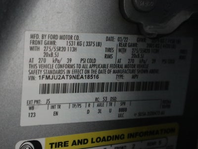 2022 Ford Expedition Limited 4x4