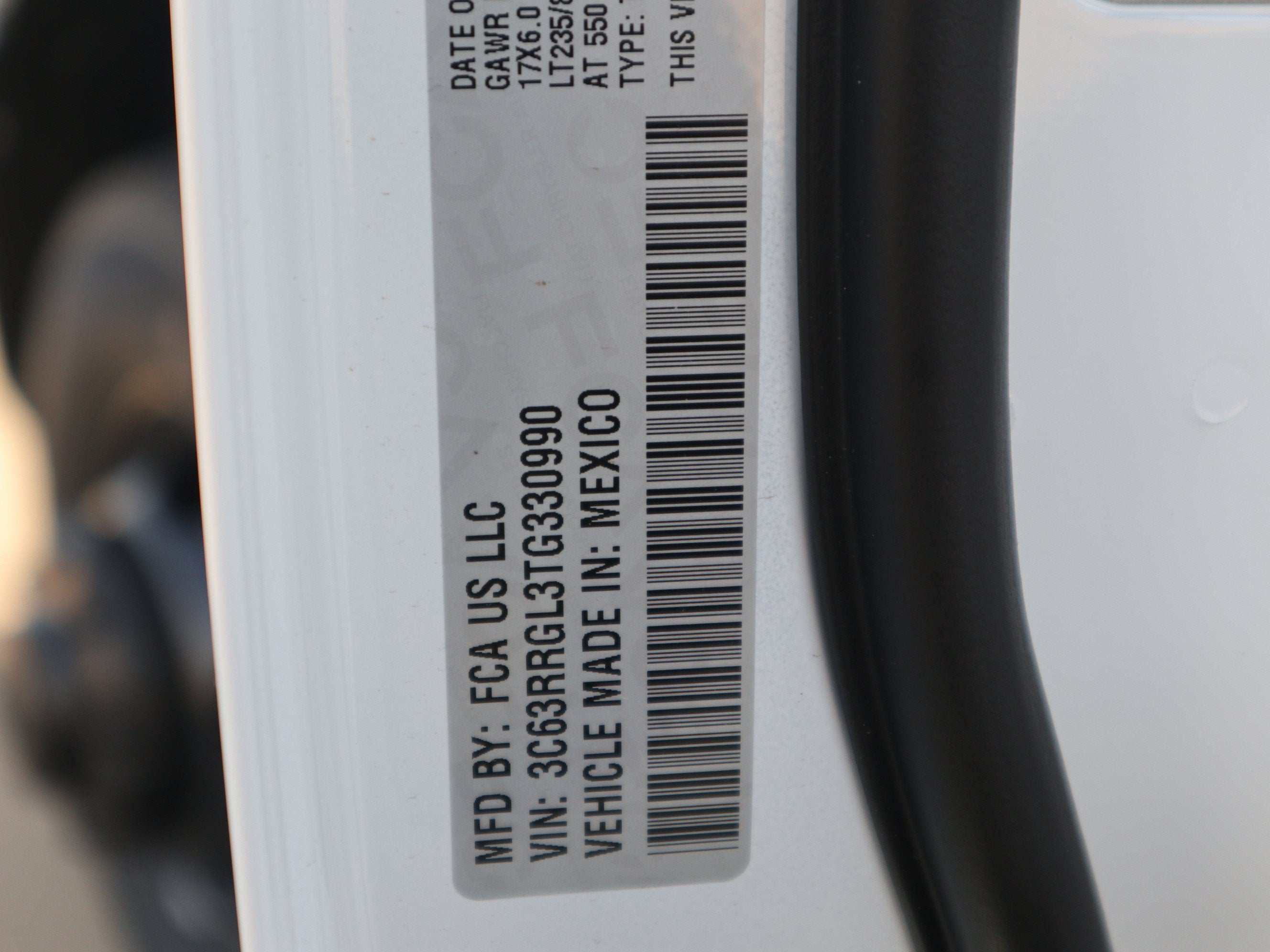 2026 RAM 3500 Tradesman Crew Cab 4x4