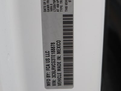 2026 RAM ProMaster Cargo Van SLT