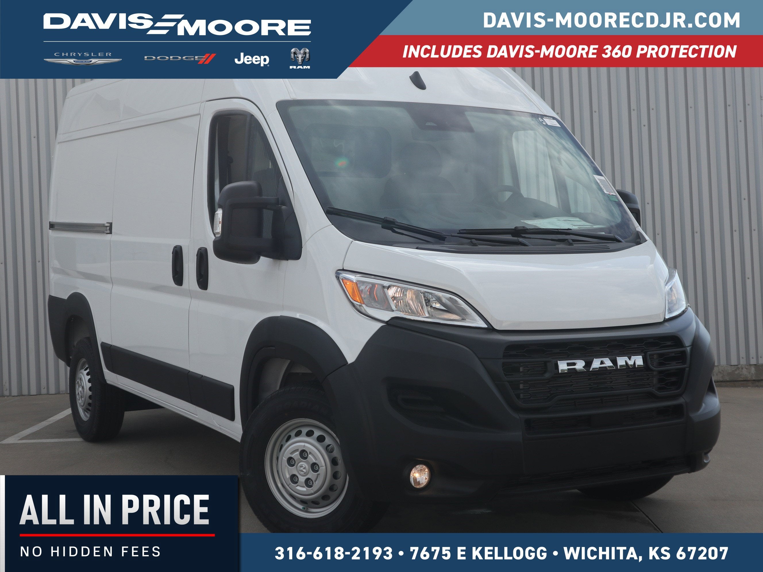2026 RAM ProMaster Cargo Van Tradesman