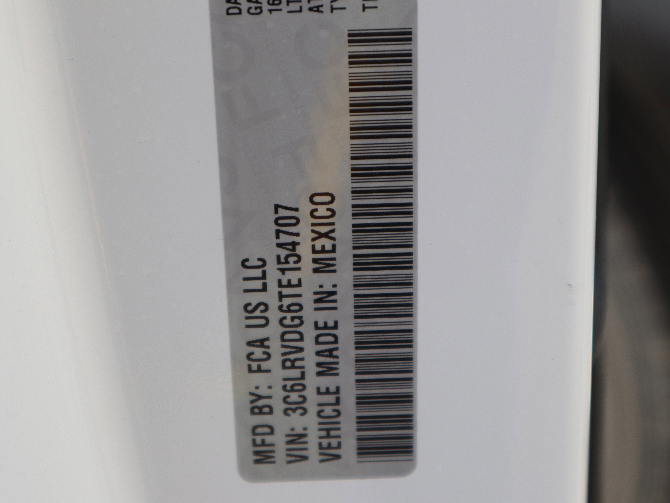 2026 RAM ProMaster Cargo Van Tradesman