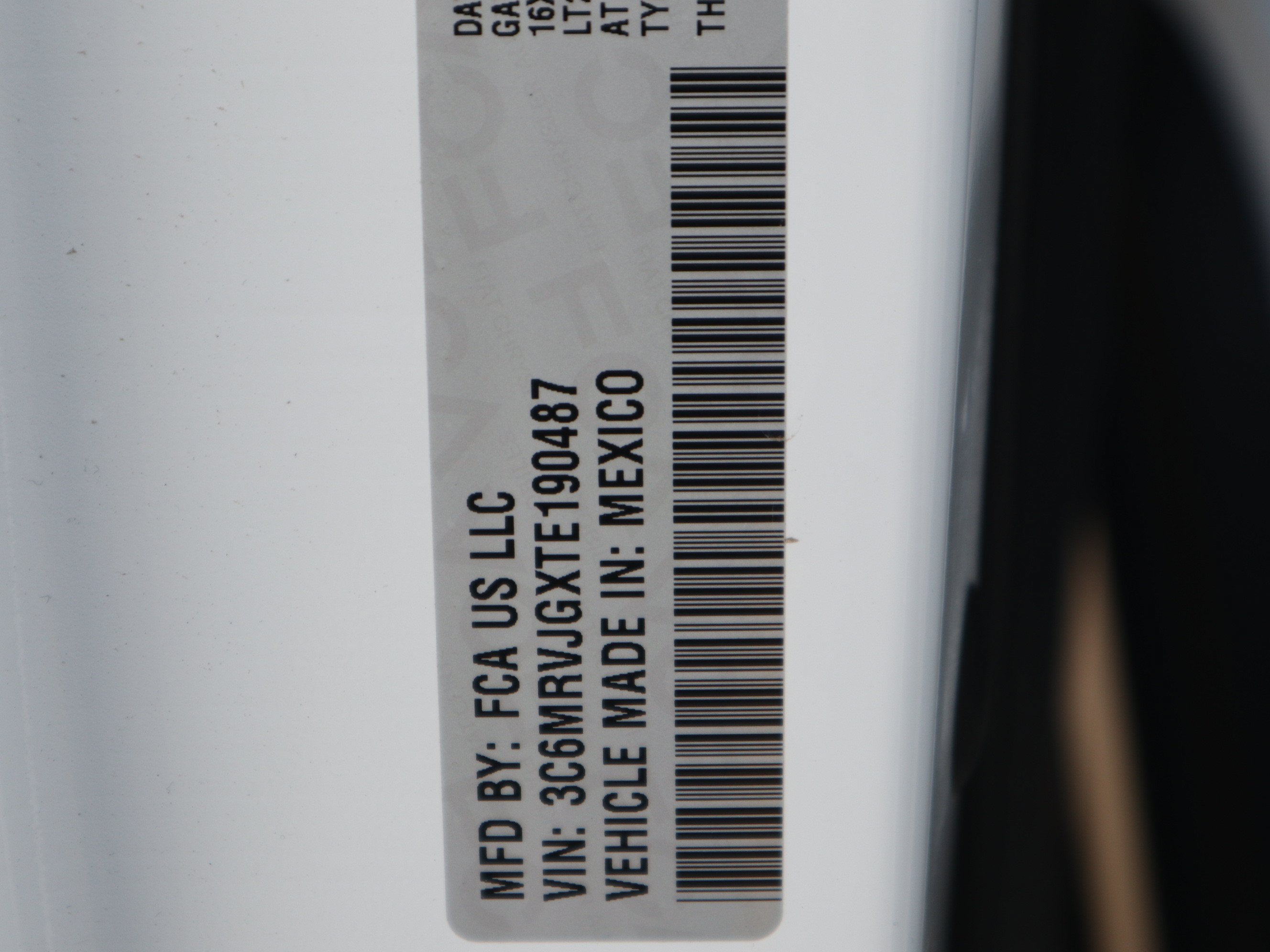 2026 RAM ProMaster Cargo Van Tradesman