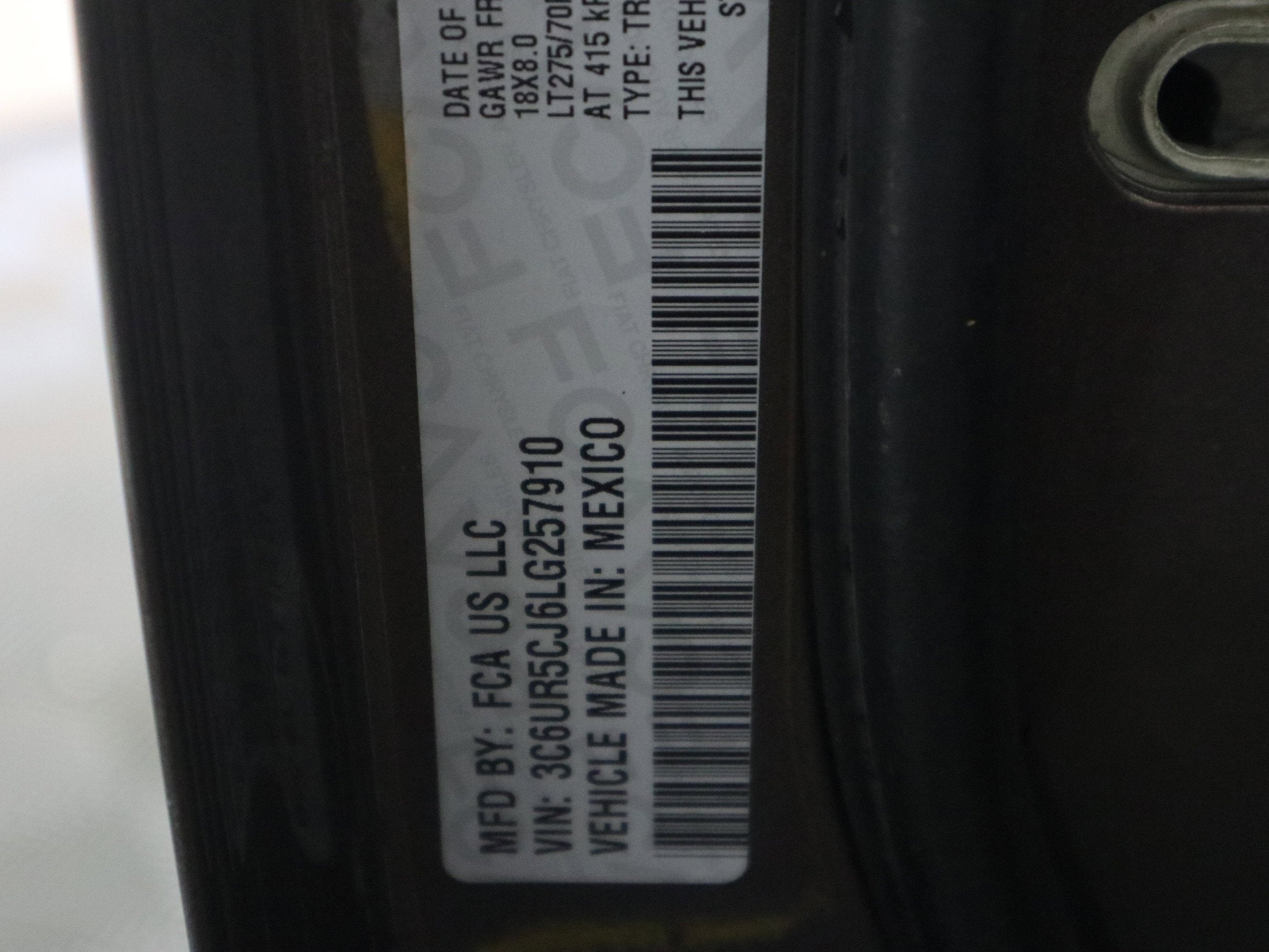 2020 RAM 2500 Tradesman Crew Cab 4x4