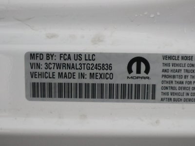 2026 RAM 5500 Chassis Cab Tradesman Reg Cab 4x4