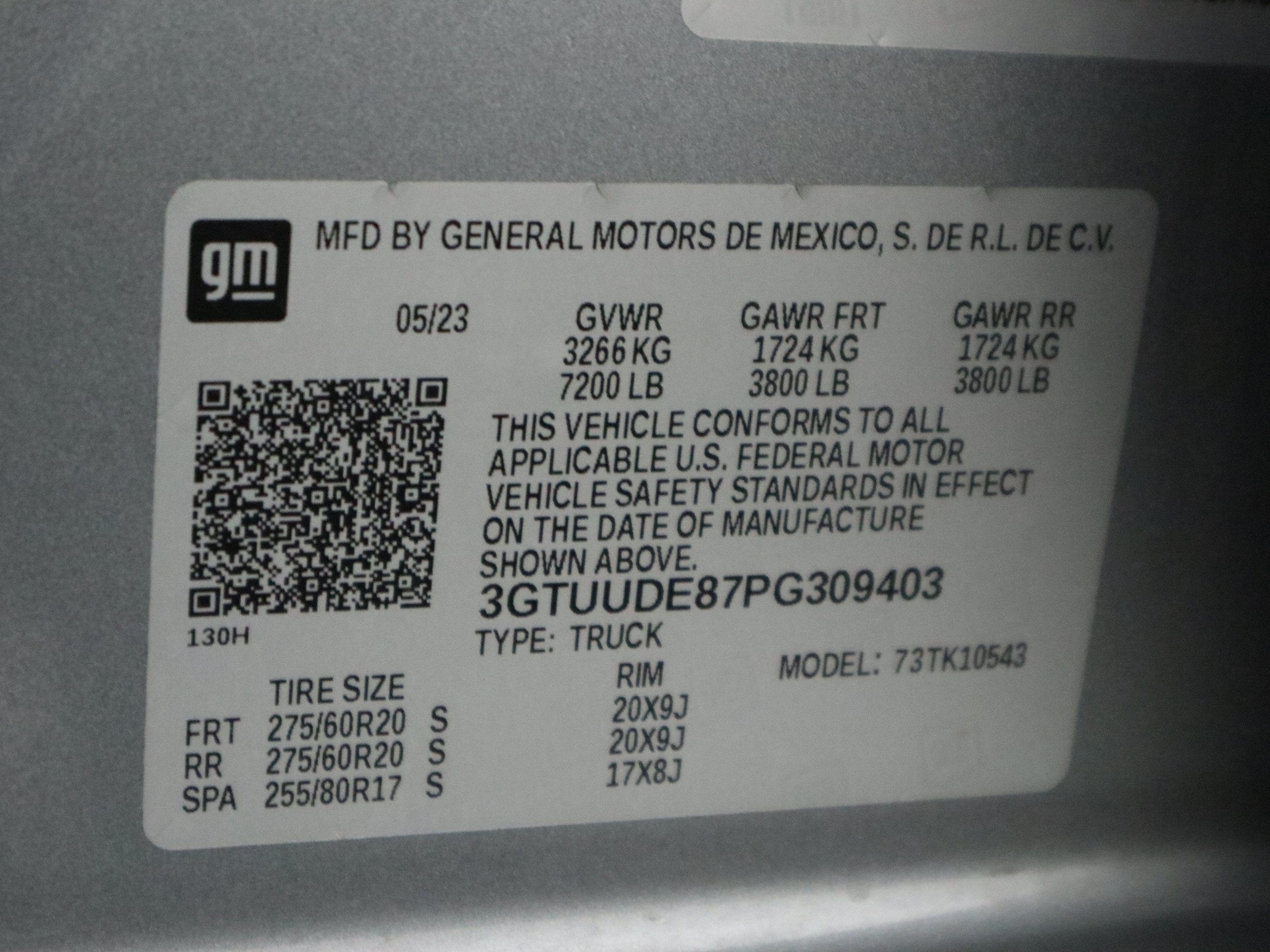 2023 GMC Sierra 1500 SLT Crew Cab 4WD