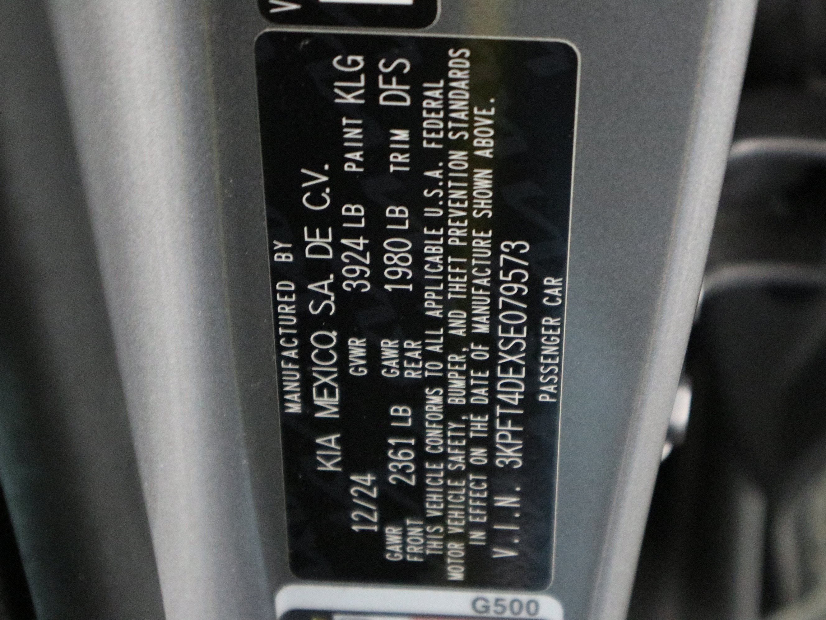 2025 Kia K4 LXS