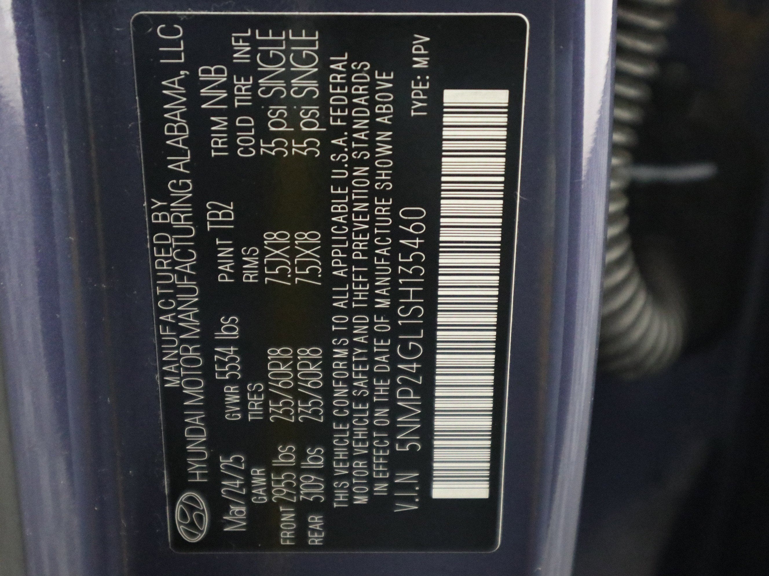 2025 Hyundai Santa Fe SEL