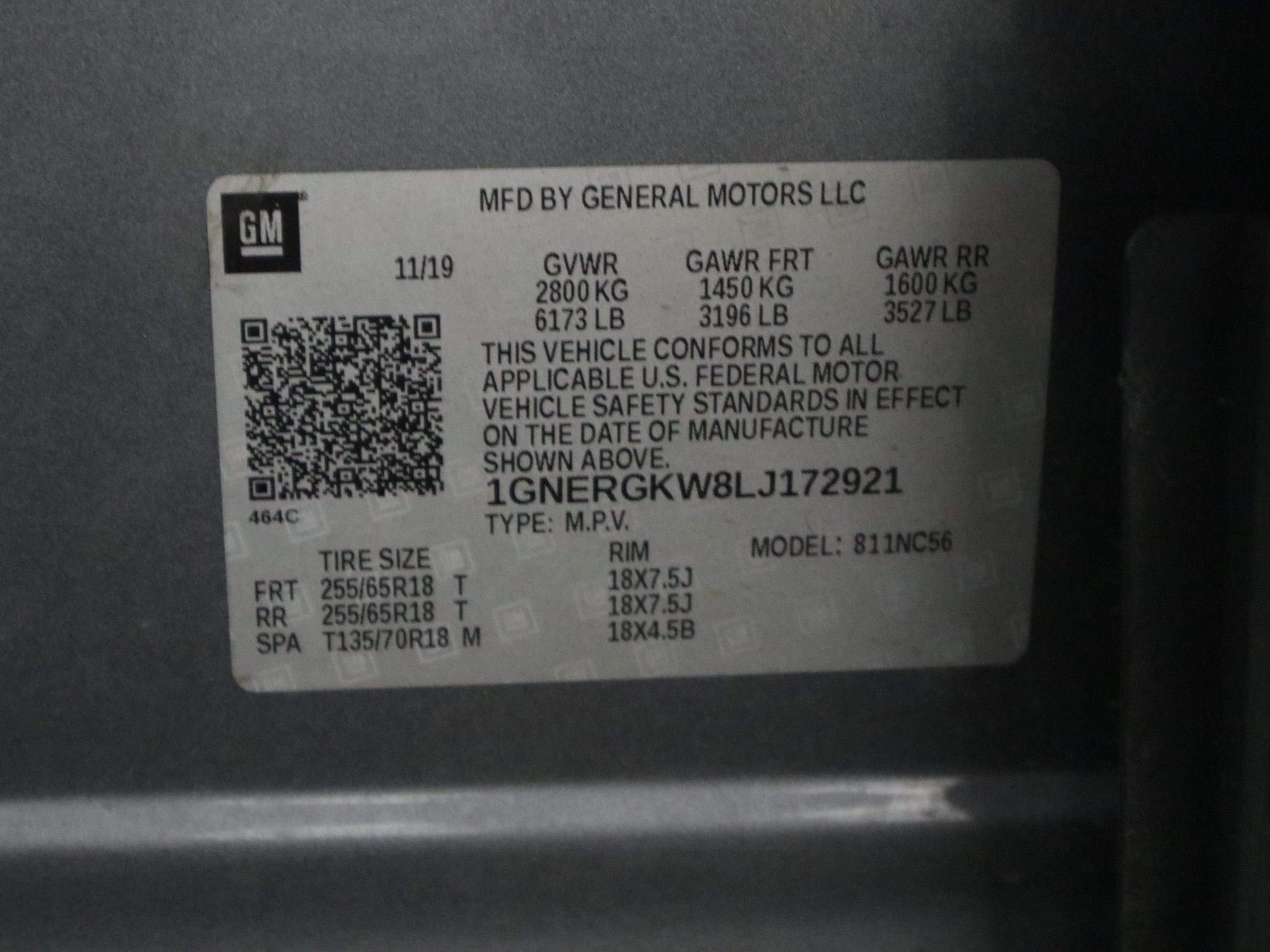 2020 Chevrolet Traverse LT Cloth