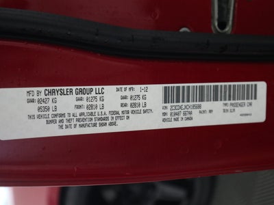2012 Dodge Charger SRT8