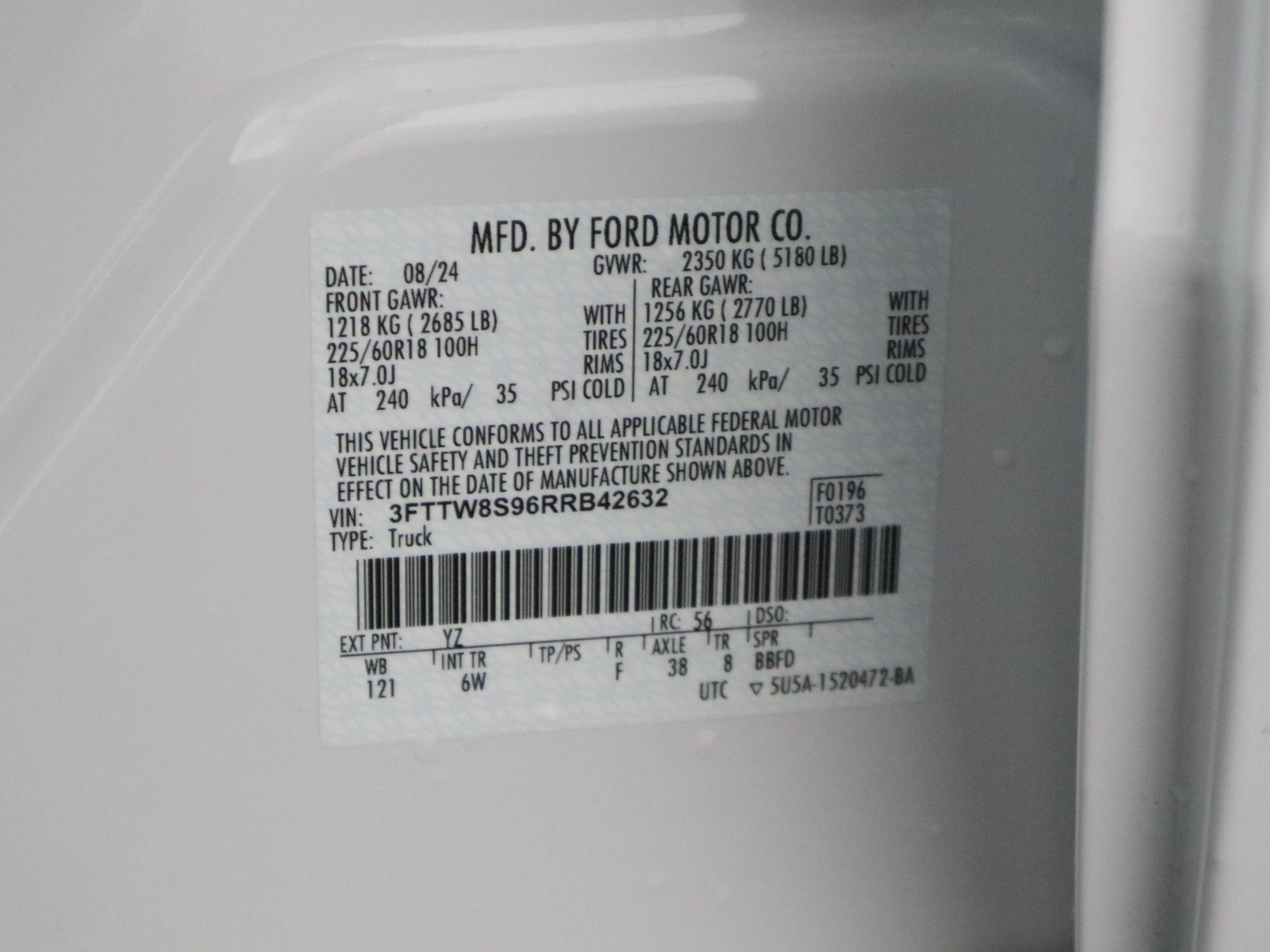 2024 Ford Maverick LARIAT AWD