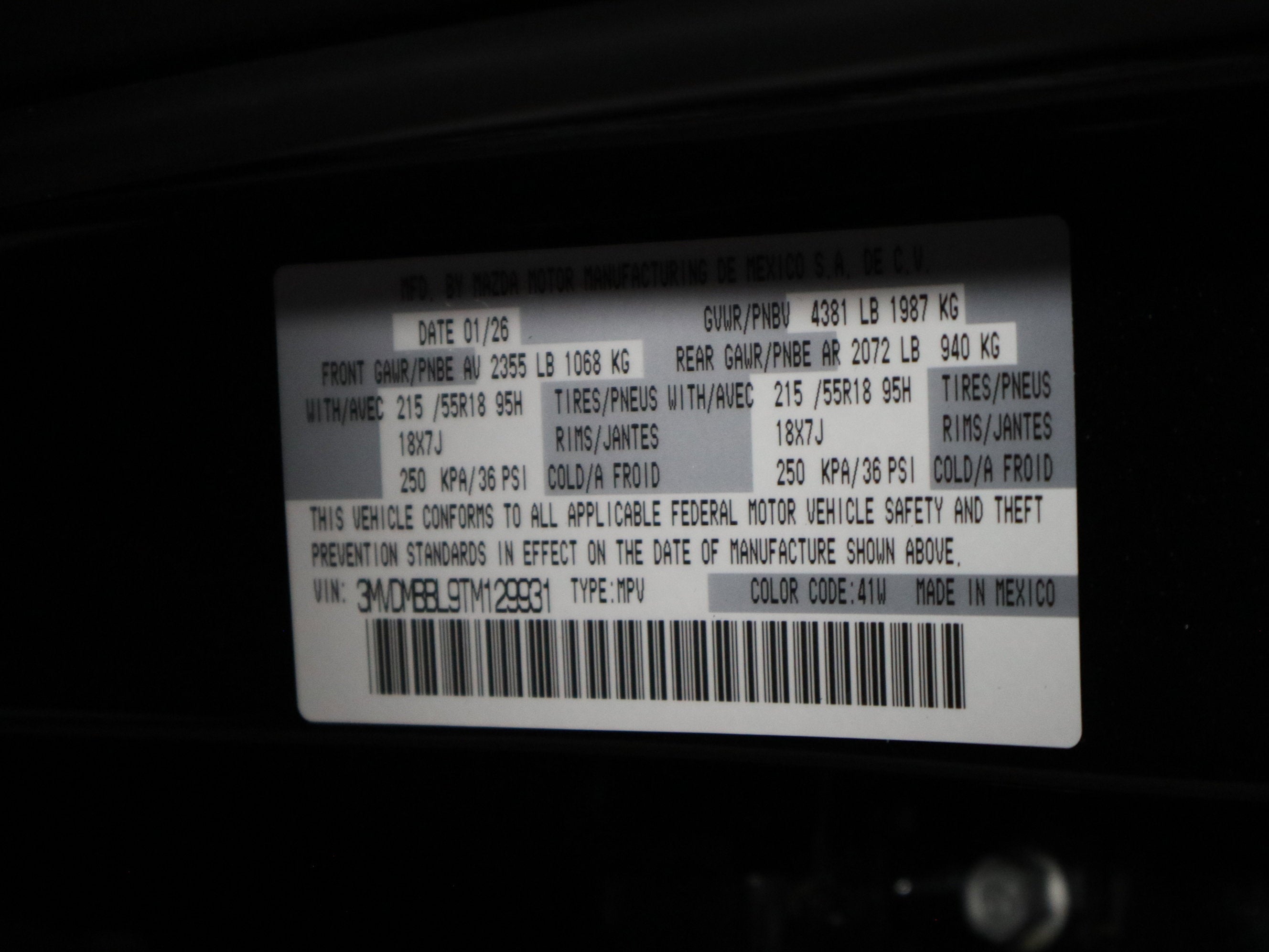 2026 Mazda Mazda CX-30 2.5 S Select Sport AWD