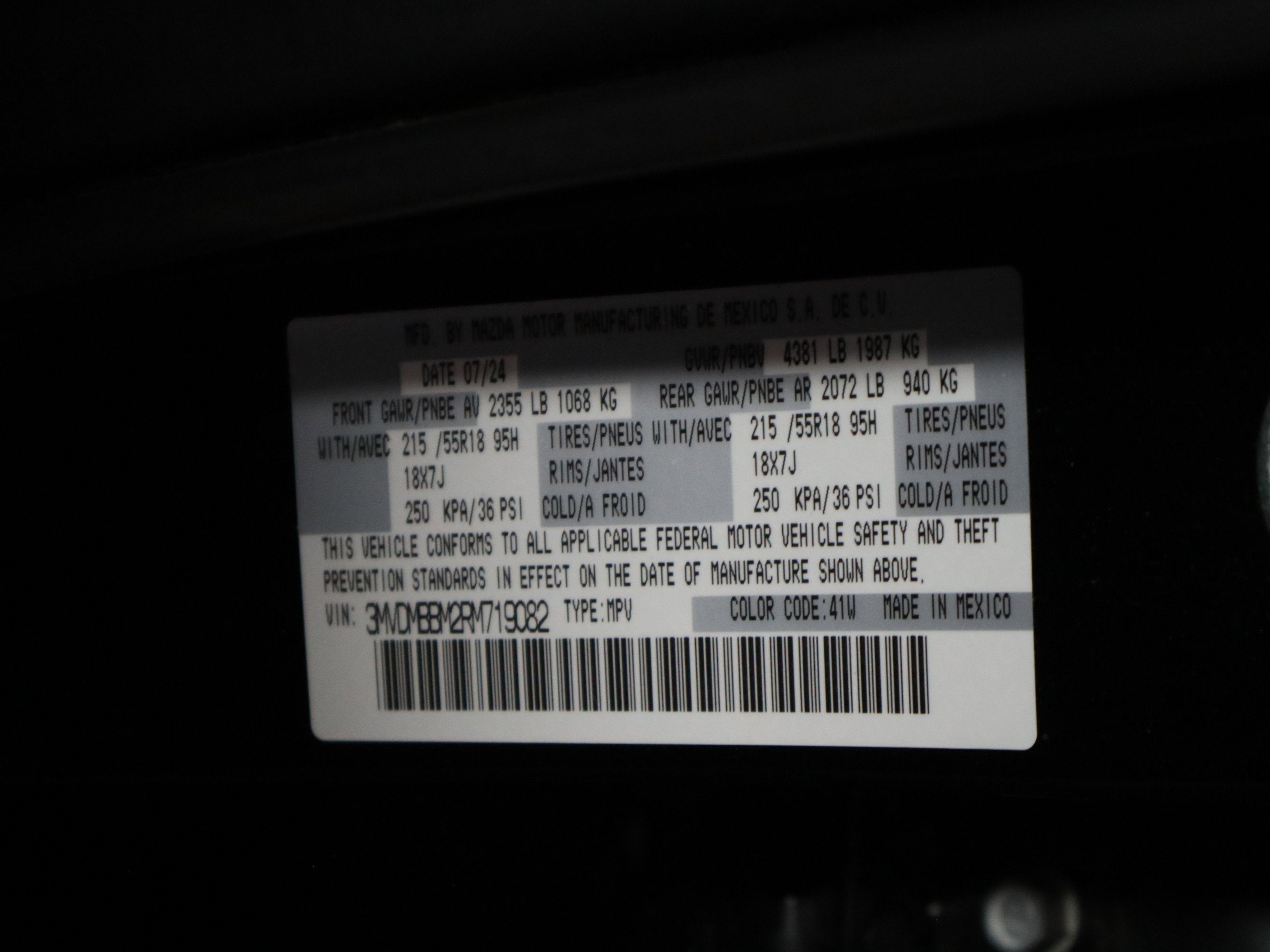 2024 Mazda Mazda CX-30 2.5 S Select Sport AWD