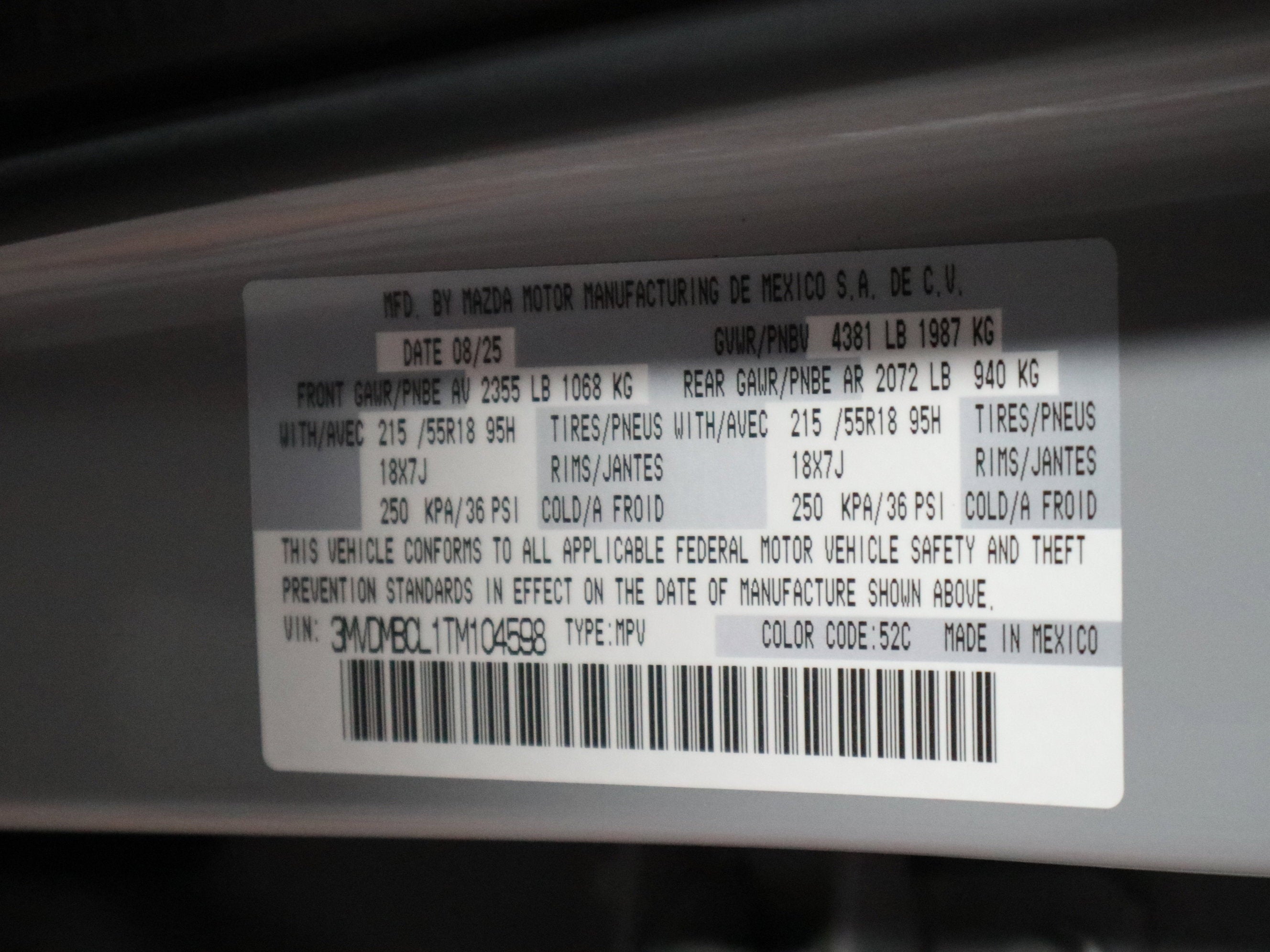 2026 Mazda Mazda CX-30 2.5 S Aire Edition