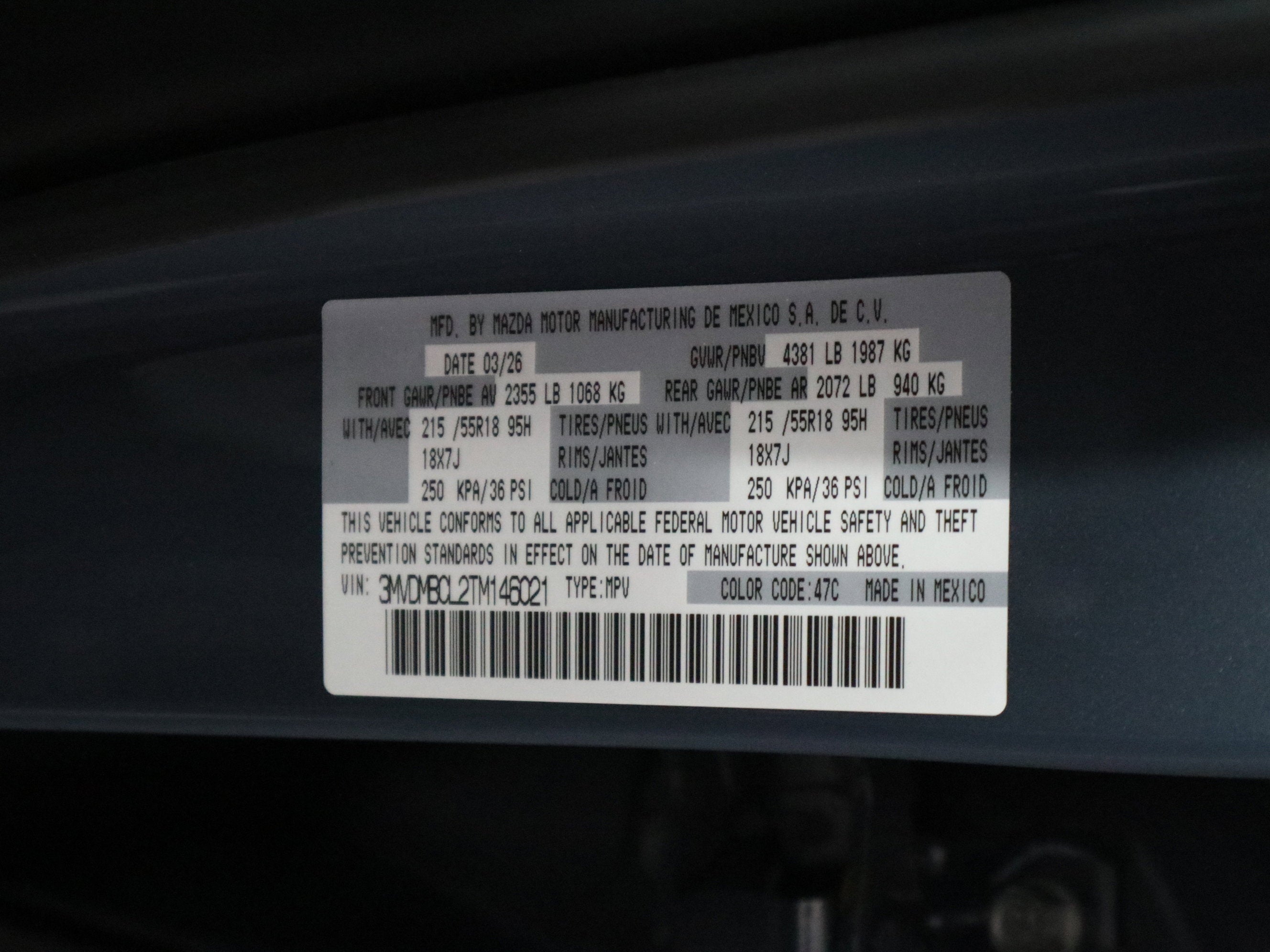 2026 Mazda Mazda CX-30 2.5 S Carbon Edition AWD