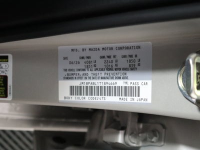 2026 Mazda Mazda3 Sedan 2.5 S Select Sport
