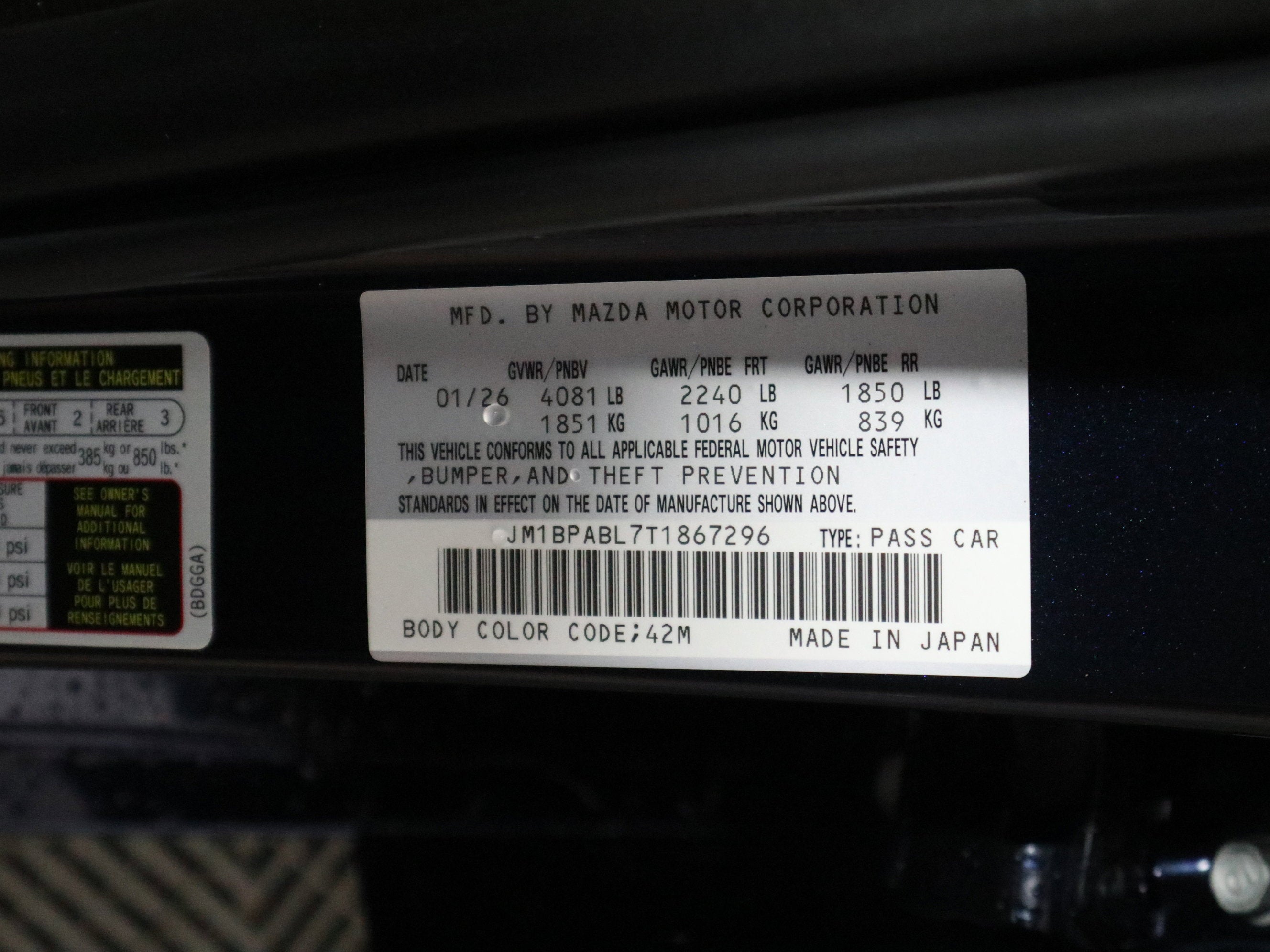 2026 Mazda Mazda3 Sedan 2.5 S Select Sport