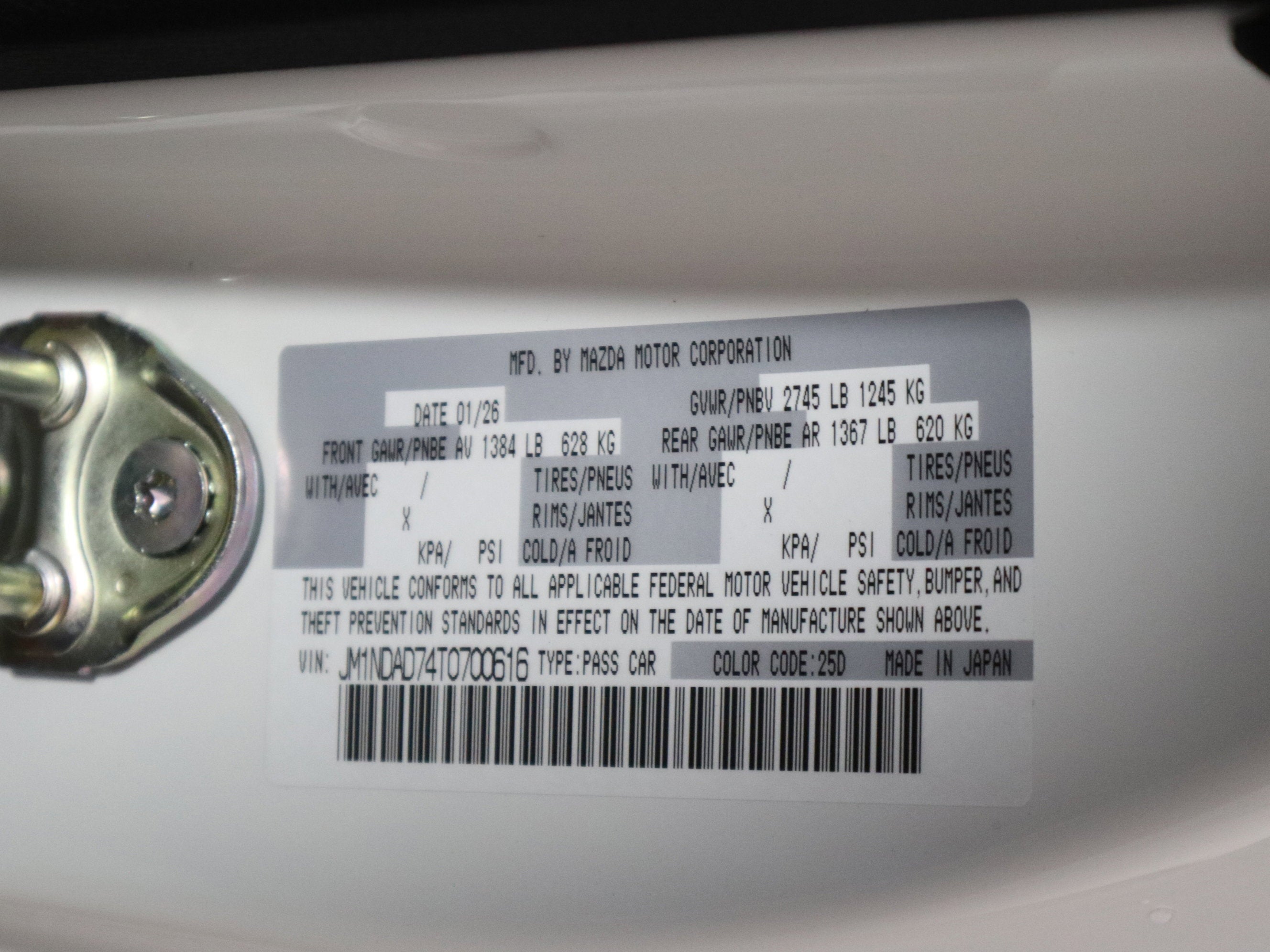 2026 Mazda Mazda MX-5 Miata Grand Touring