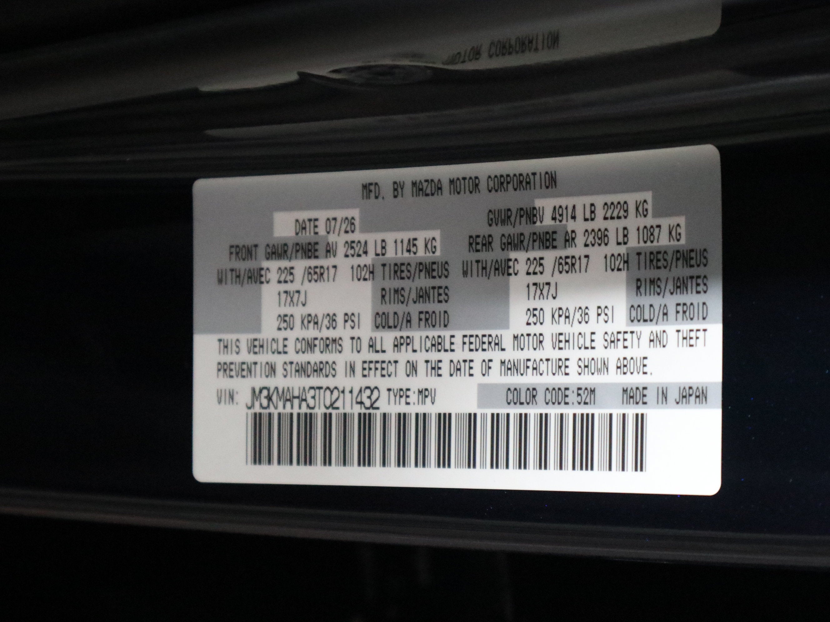 2026 Mazda Mazda CX-5 2.5 S AWD