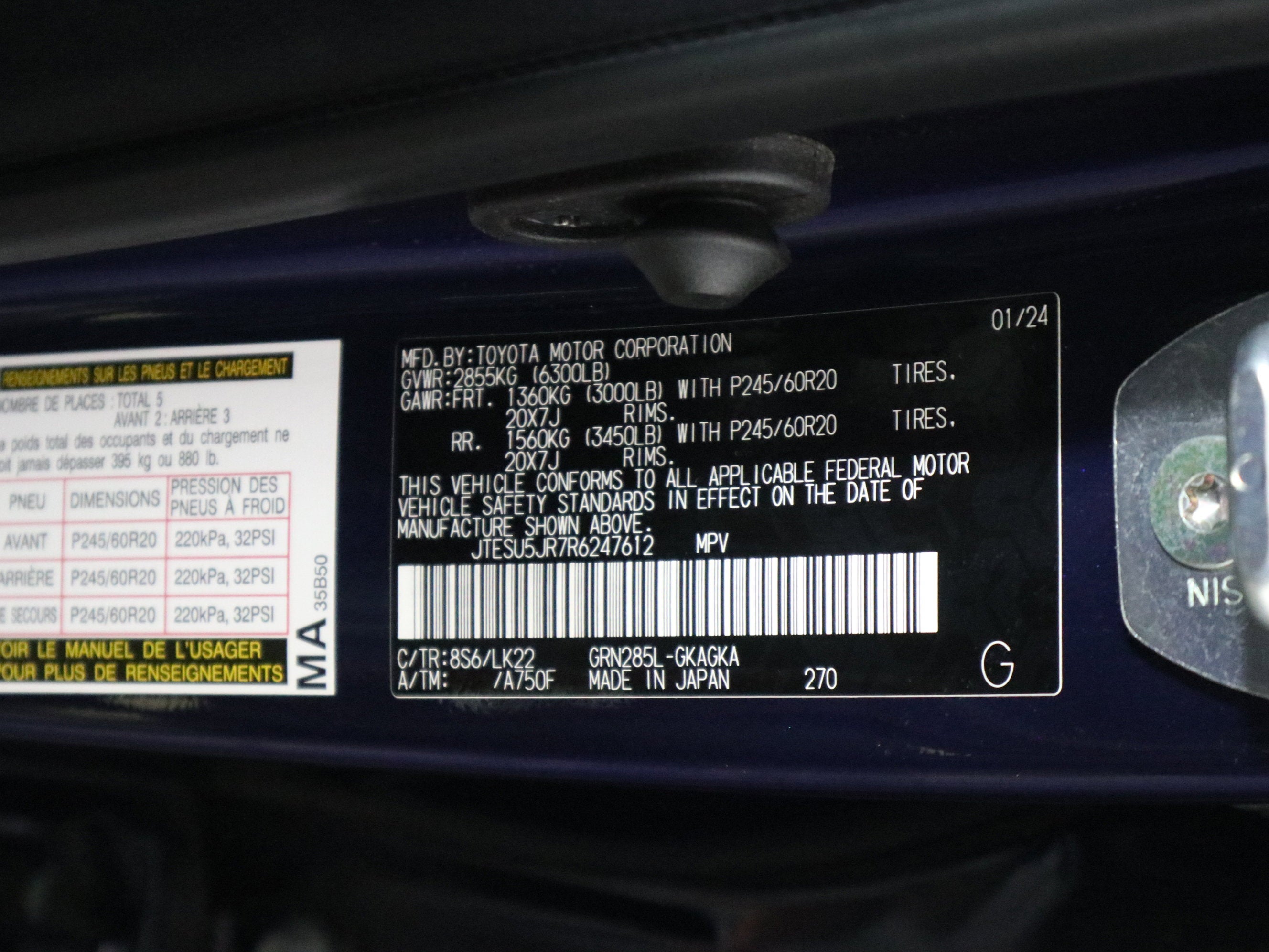 2024 Toyota 4Runner TRD Sport 4WD