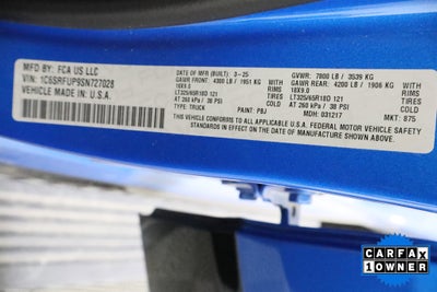 2025 RAM 1500 RHO Crew Cab 4x4