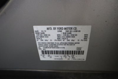 2019 Ford Explorer Limited 4WD
