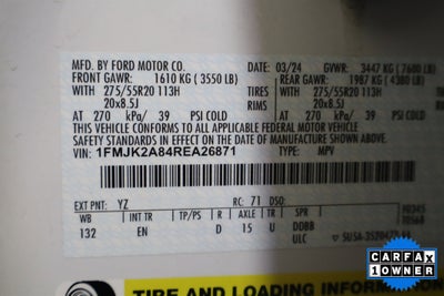 2024 Ford Expedition Max Limited 4x4