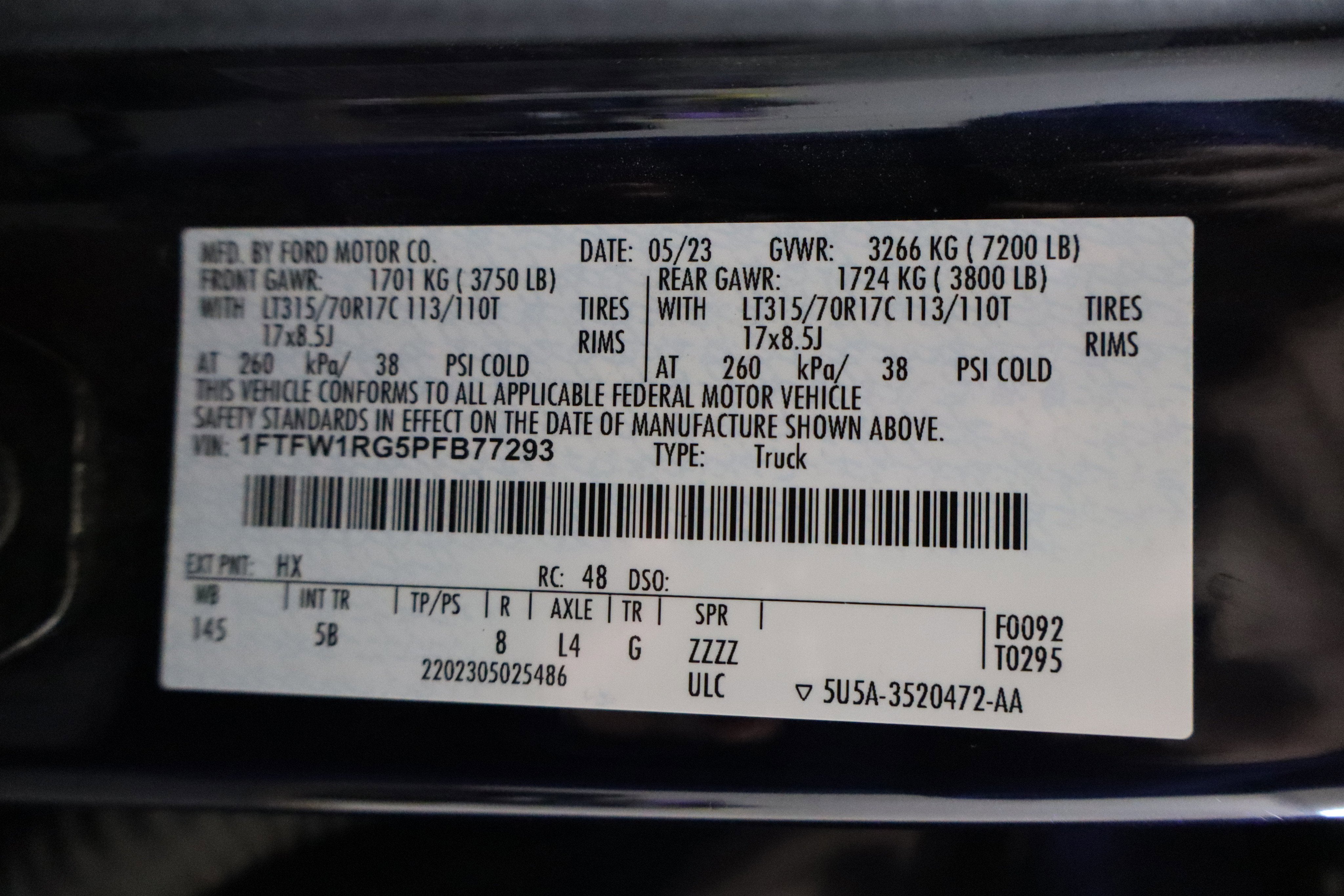 2023 Ford F-150 Raptor SuperCrew 4WD