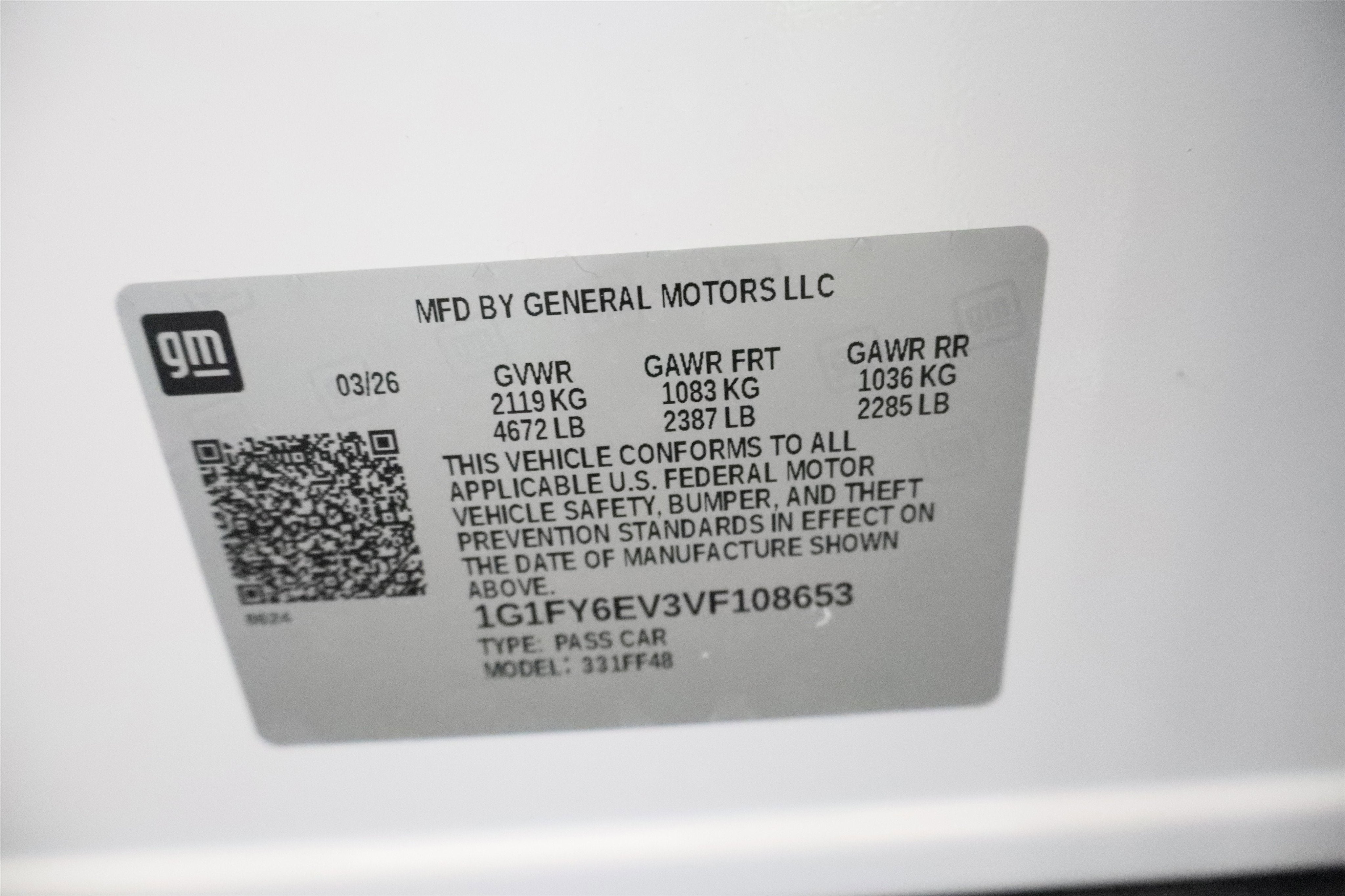 2027 Chevrolet Bolt LT