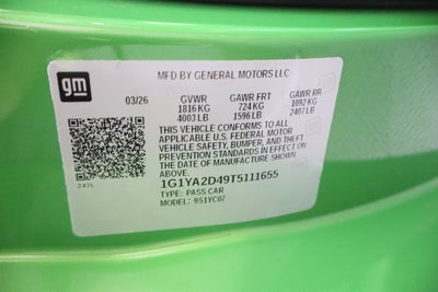 2026 Chevrolet Corvette 1LT