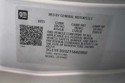 2026 Chevrolet Corvette 3LZ