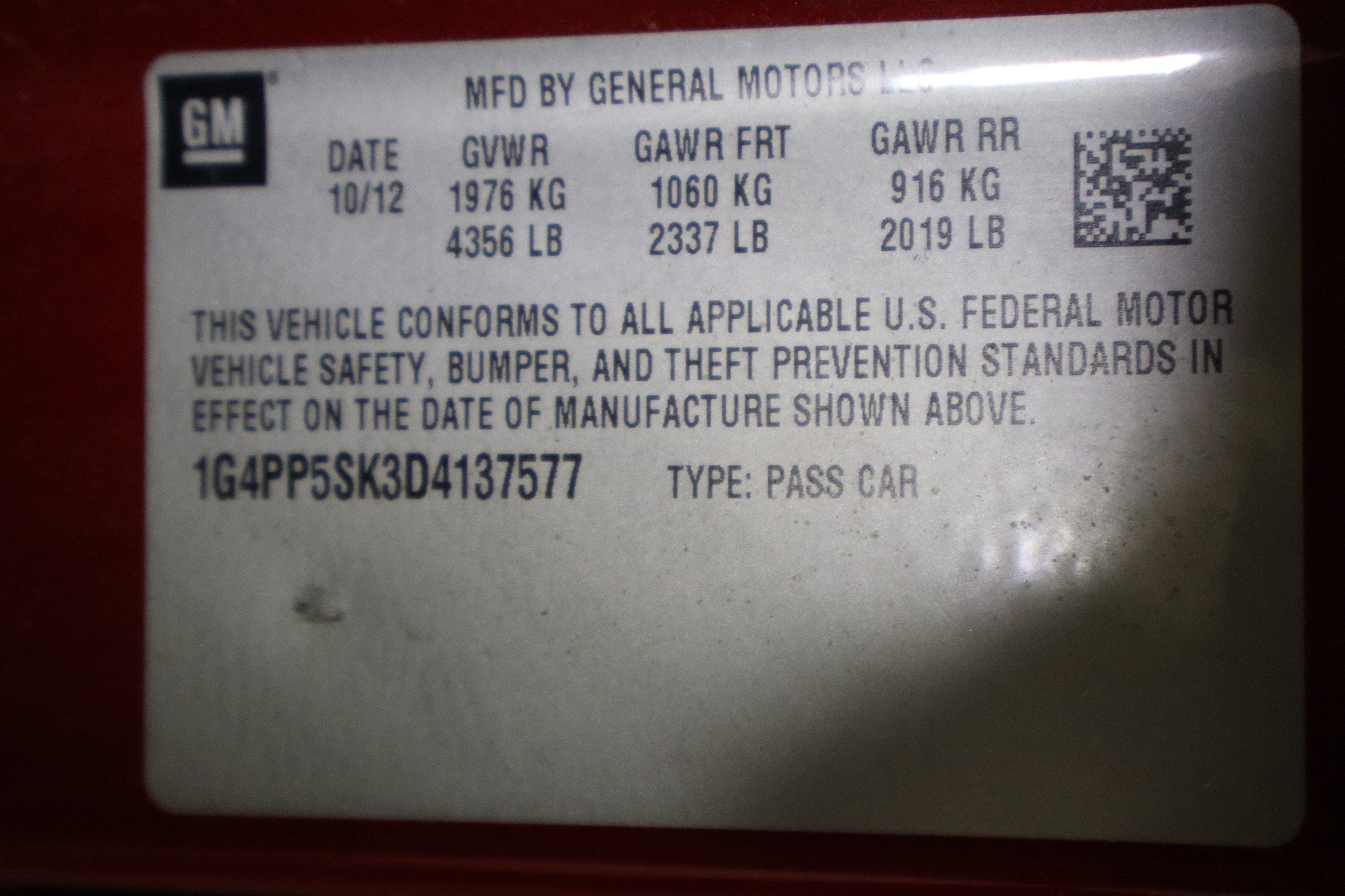 2013 Buick Verano Base