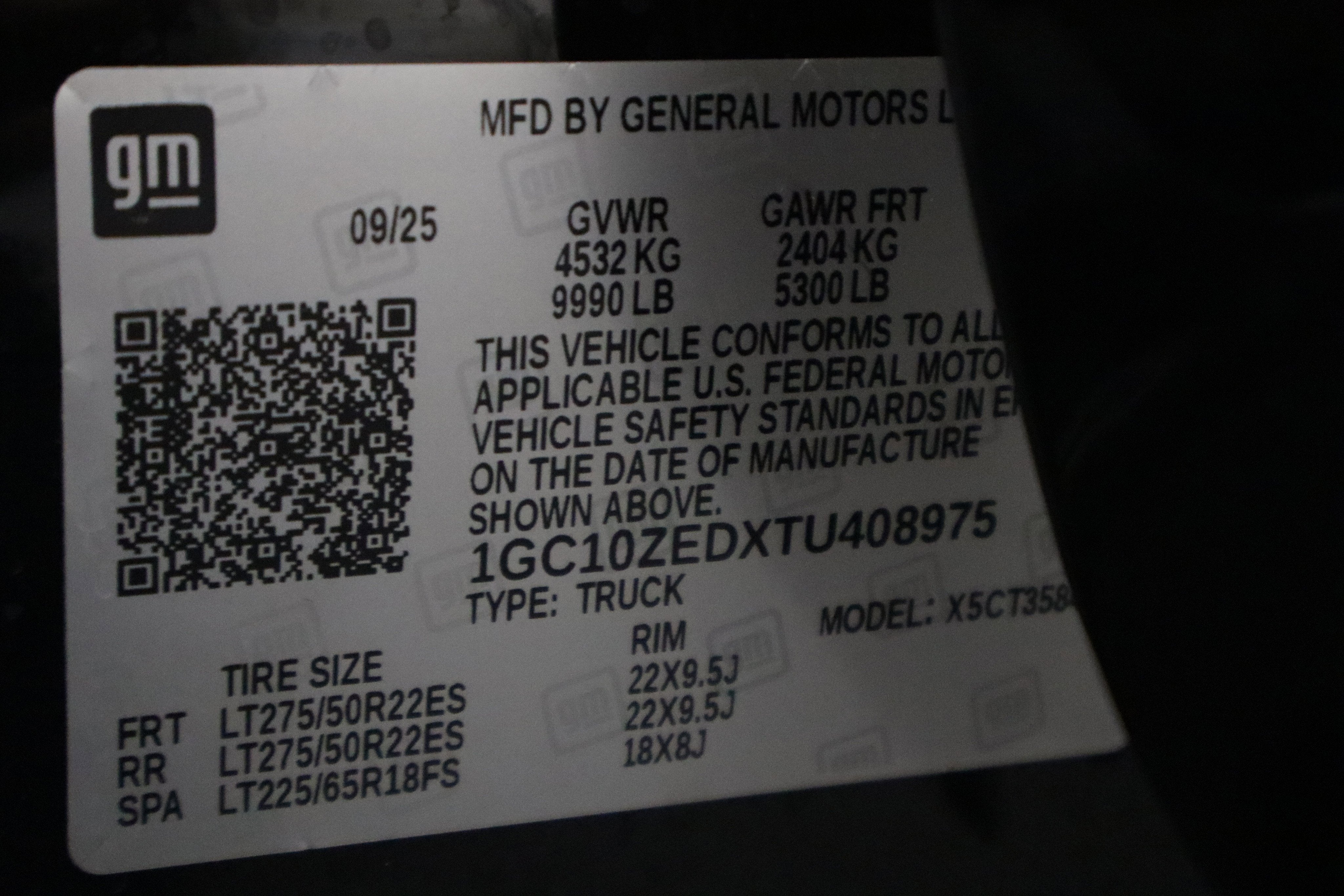 2026 Chevrolet Silverado EV Extended Range LT 4WD