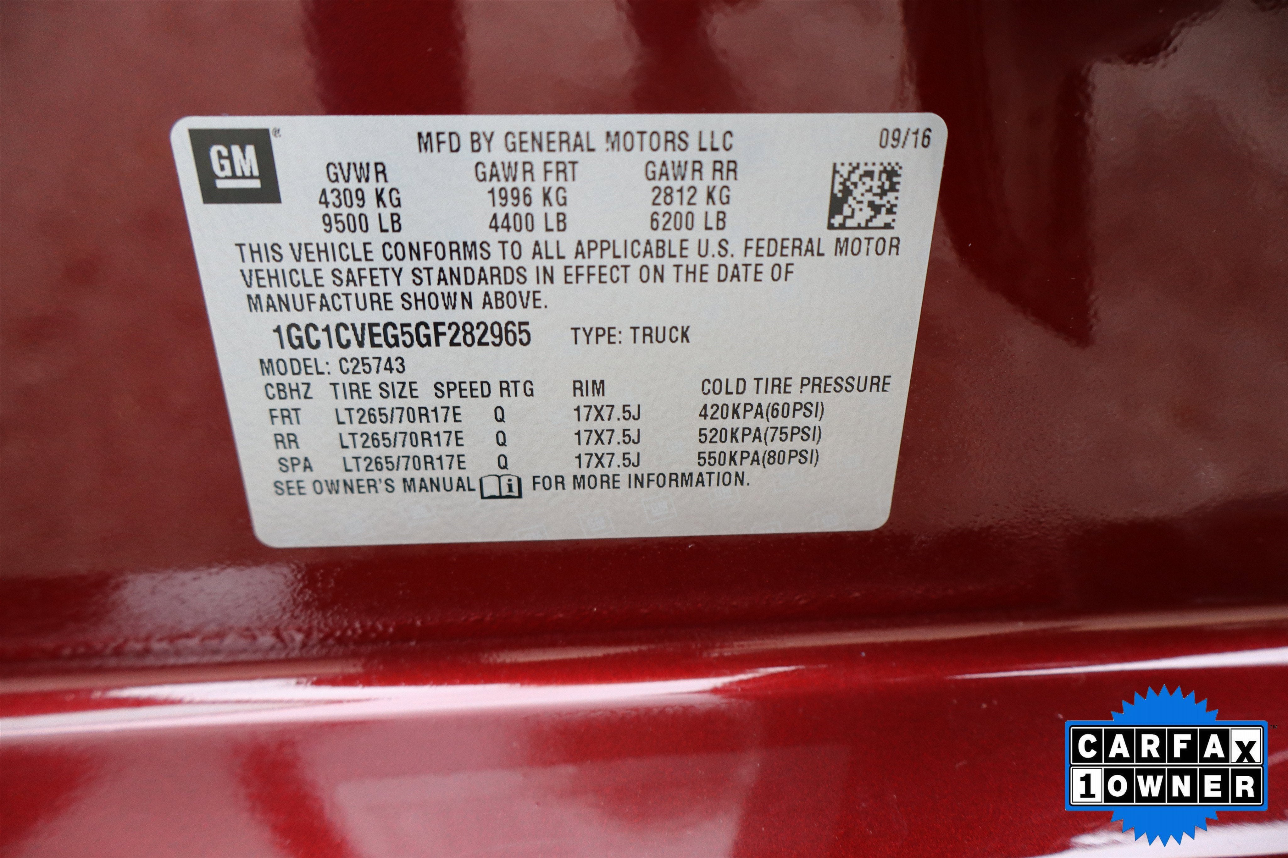 2016 Chevrolet Silverado 2500HD LT Crew Cab