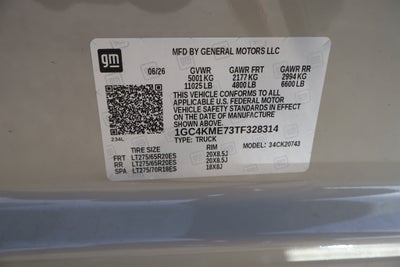 2026 Chevrolet Silverado 2500HD Custom Crew Cab 4WD