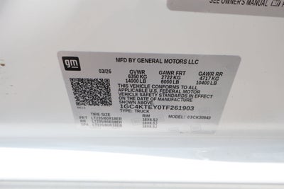 2026 Chevrolet Silverado 3500HD LT Crew Cab 4WD