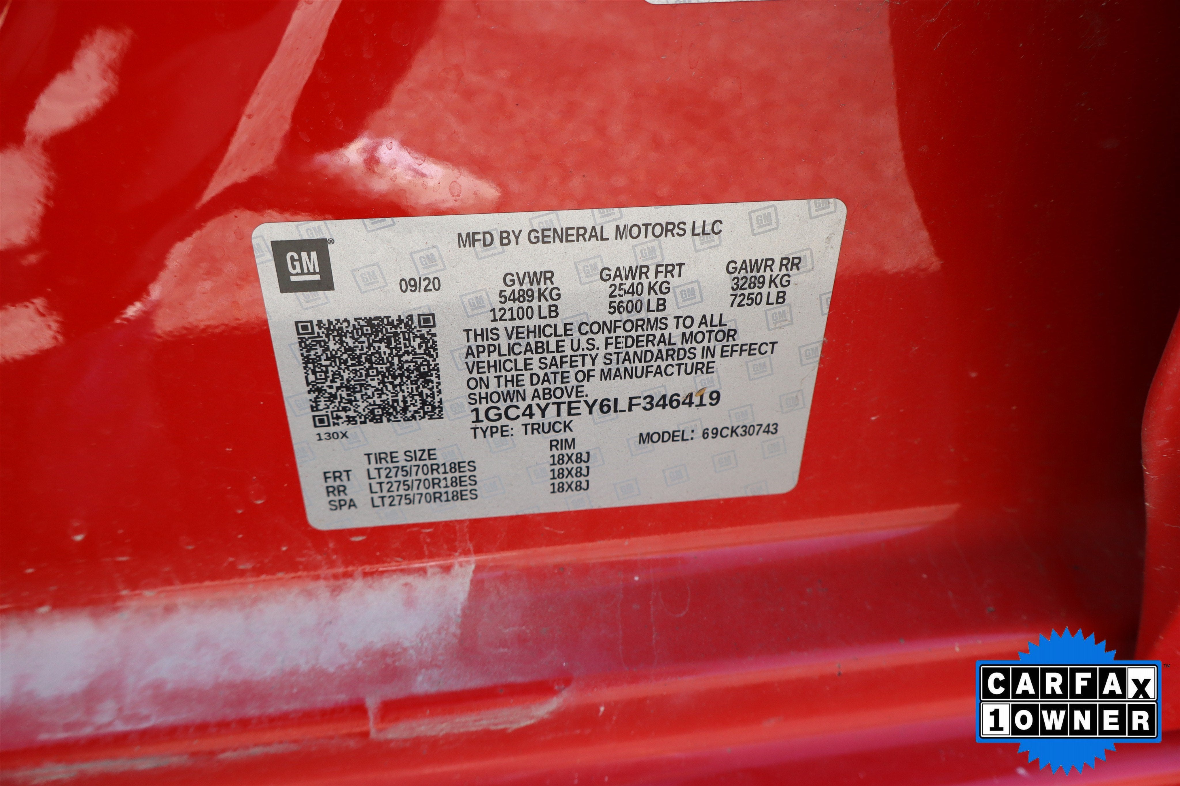 2020 Chevrolet Silverado 3500HD LT Crew Cab 4WD