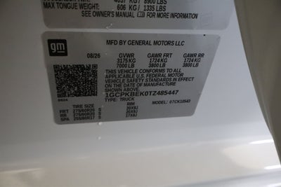 2026 Chevrolet Silverado 1500 Custom Crew Cab 4WD