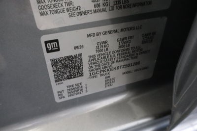 2026 Chevrolet Silverado 1500 LT Crew Cab 4WD