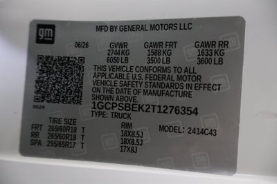 2026 Chevrolet Colorado 2WD Work Truck