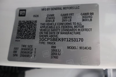 2026 Chevrolet Colorado 2WD Work Truck