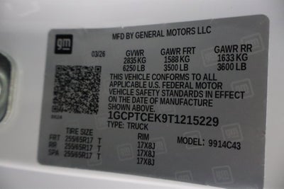 2026 Chevrolet Colorado 4WD LT Crew Cab