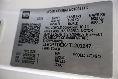 2026 Chevrolet Colorado 4WD Z71