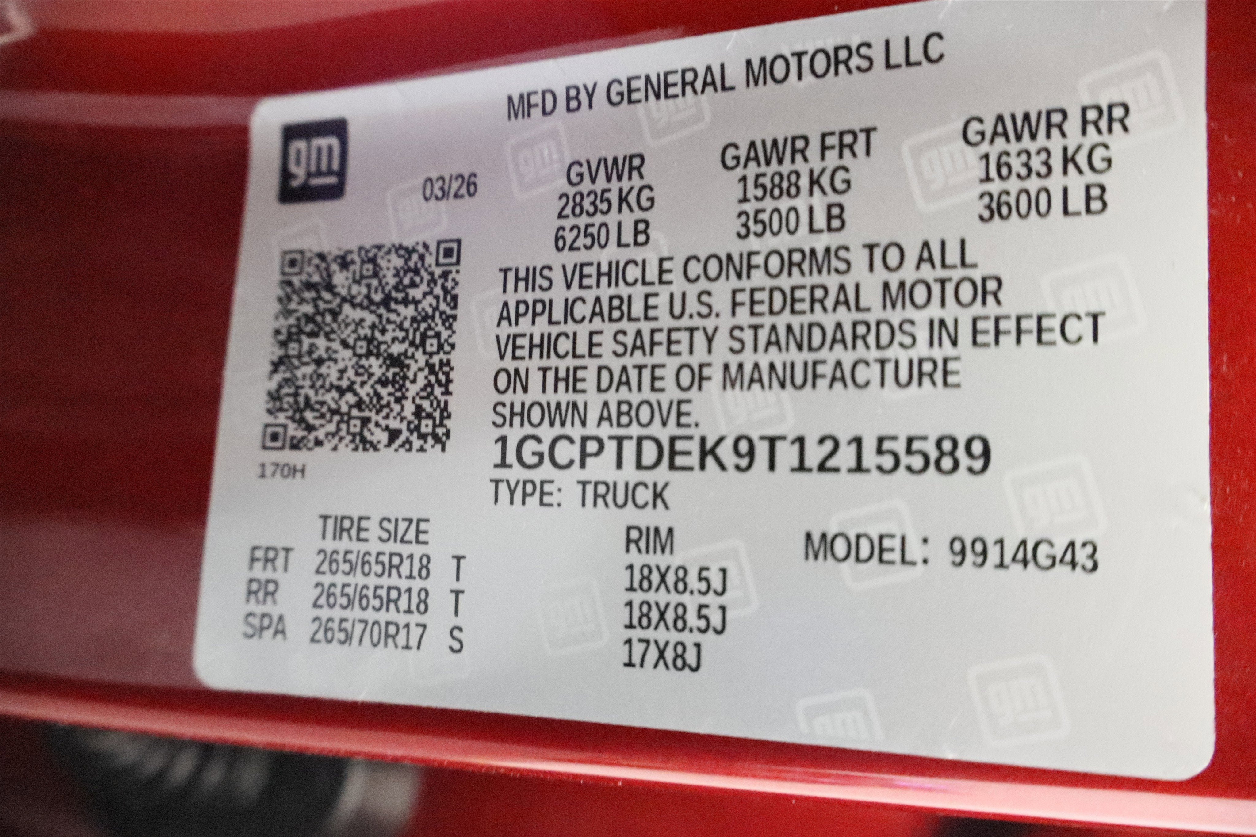 2026 Chevrolet Colorado 4WD Z71